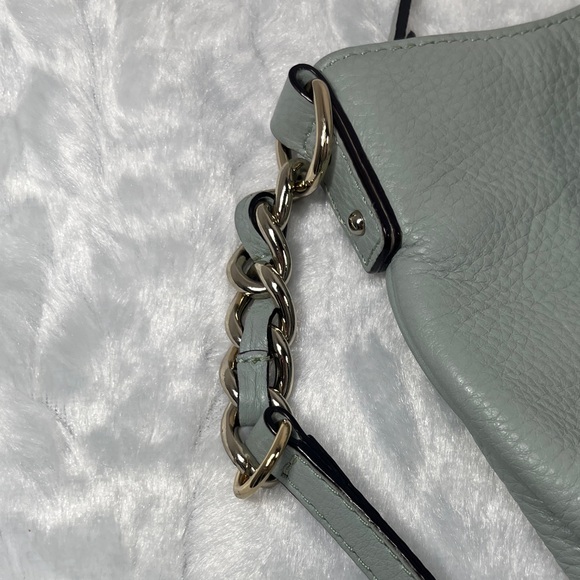 kate spade Light Sage Leather Crossbody with Gold Hardware - Picture 6 of 10
